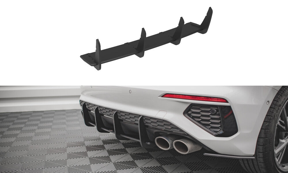 Street Pro Heckschürze Heck Ansatz Diffusor für Audi S3 8Y   Maxton Design