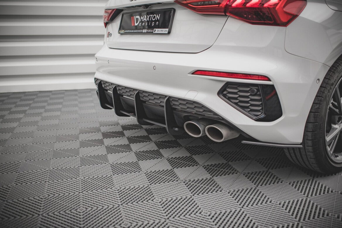 Street Pro Heckschürze Heck Ansatz Diffusor für Audi S3 8Y   Maxton Design