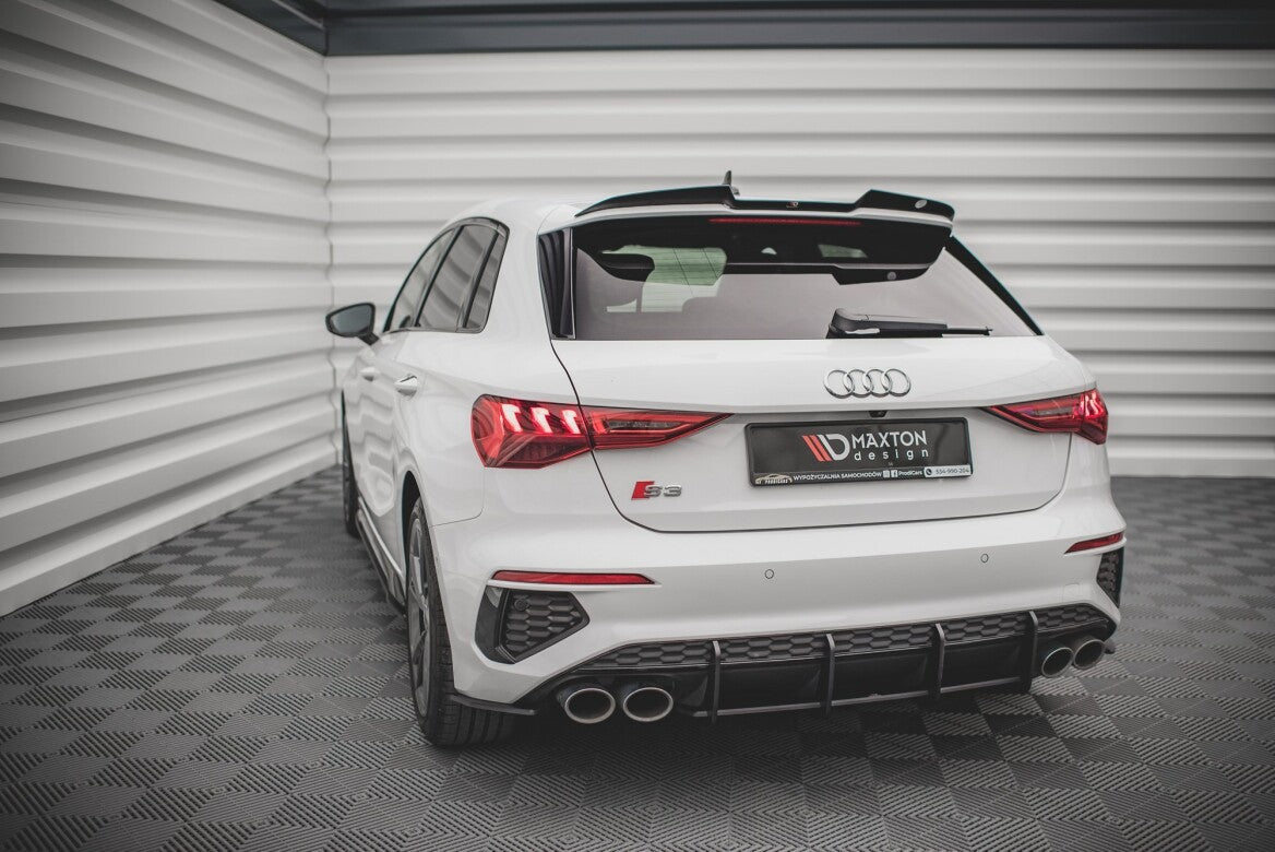 Street Pro Heckschürze Heck Ansatz Diffusor für Audi S3 8Y   Maxton Design