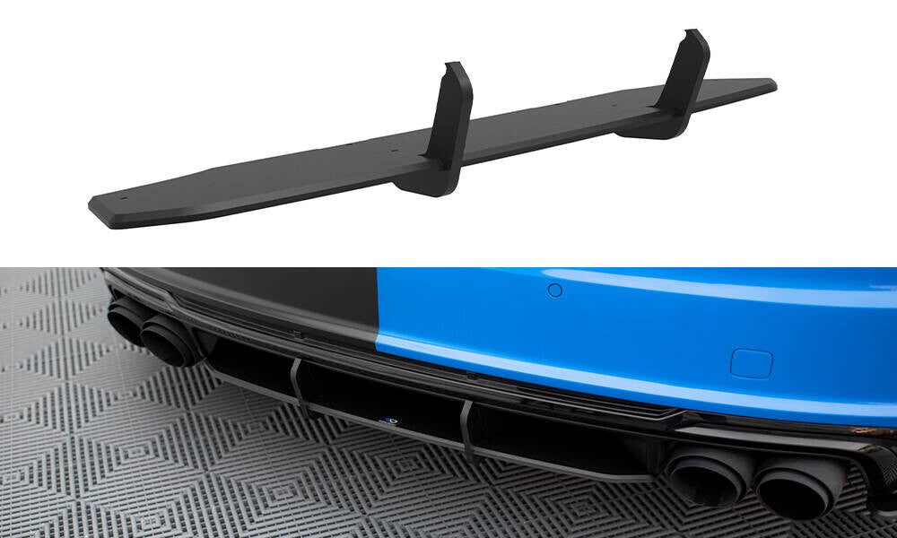 Street Pro Heckschürze Heck Ansatz Diffusor für Audi TT S 8S Maxton Design