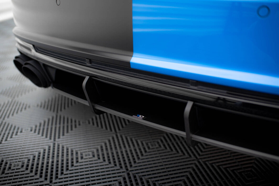 Street Pro Heckschürze Heck Ansatz Diffusor für Audi TT S 8S Maxton Design