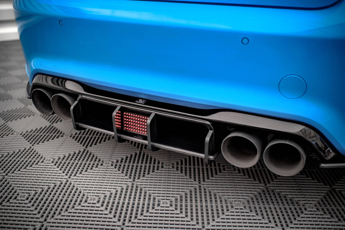 Street Pro Heckschürze Heck Ansatz Diffusor für BMW M2 F87 Maxton Design