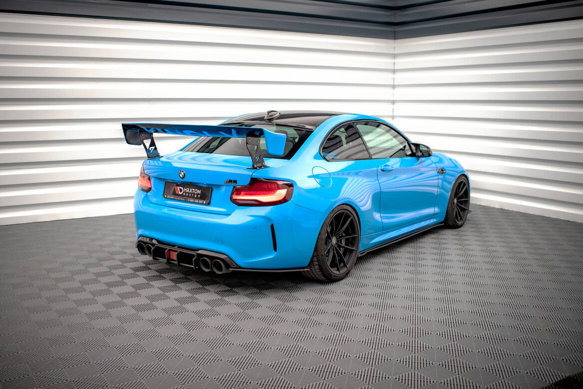 Street Pro Heckschürze Heck Ansatz Diffusor für BMW M2 F87 Maxton Design