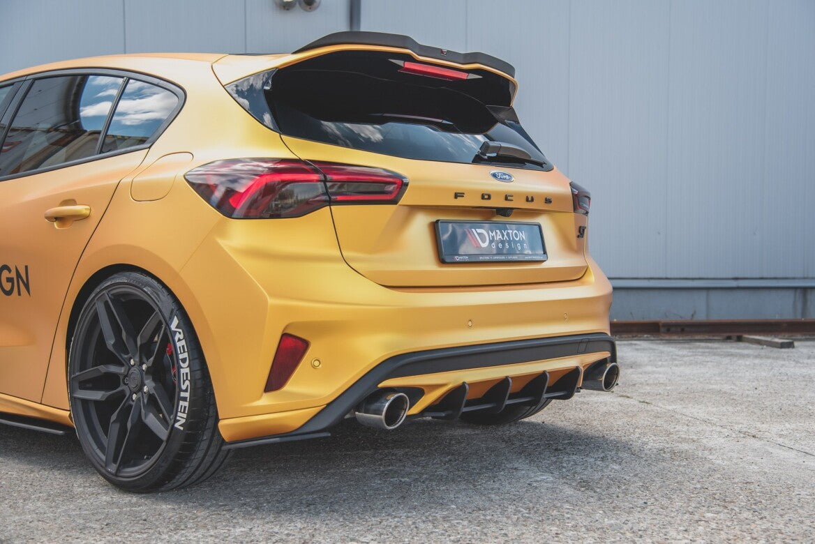 Street Pro Heckschürze Heck Ansatz Diffusor für Ford Focus ST Mk4 Maxton Design