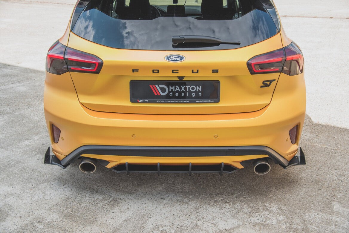 Street Pro Heckschürze Heck Ansatz Diffusor für Ford Focus ST Mk4 Maxton Design