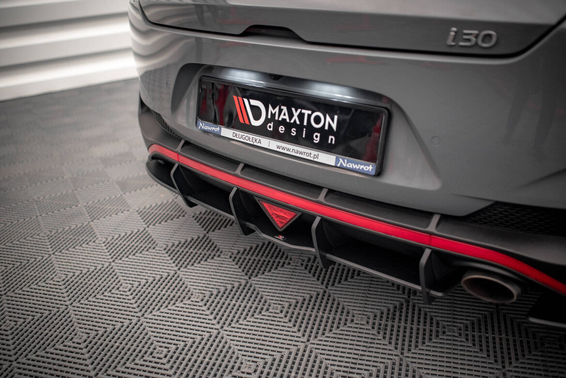 Street Pro Heck Ansatz Diffusor für Hyundai I30 Fastback N-Line FL Maxton Design