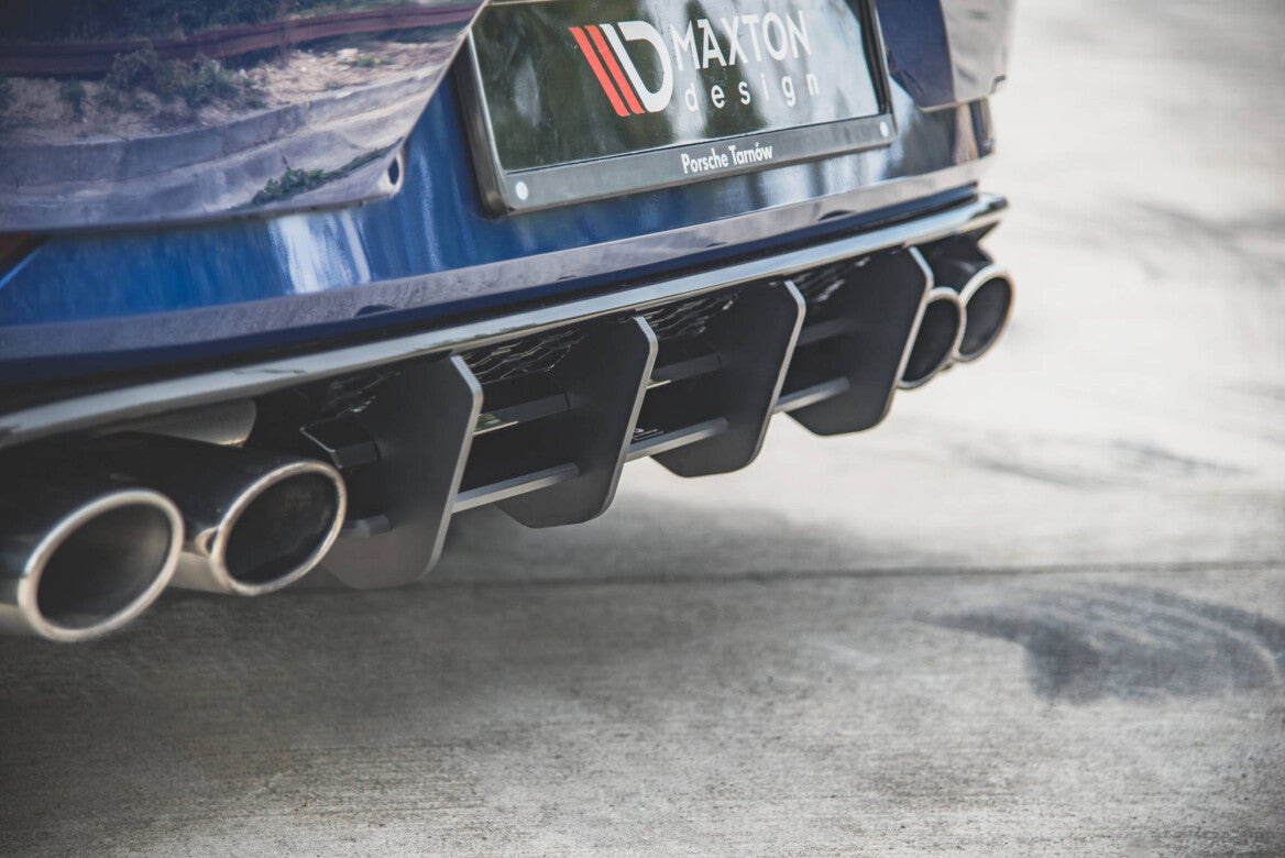 Street Pro Heckschürze Heck Ansatz Diffusor für VW Golf 7 R Facelift   Maxton Design