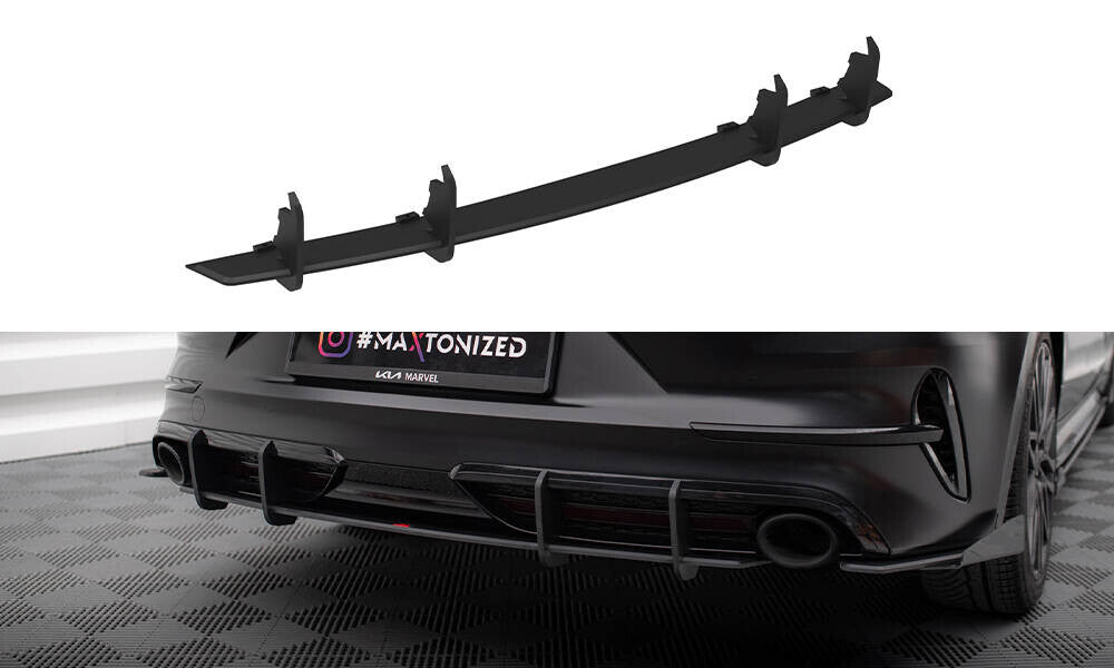 Street Pro Heckschürze Heck Ansatz Diffusor Heck Ansatz für Kia Proceed GT Facelift Maxton Design