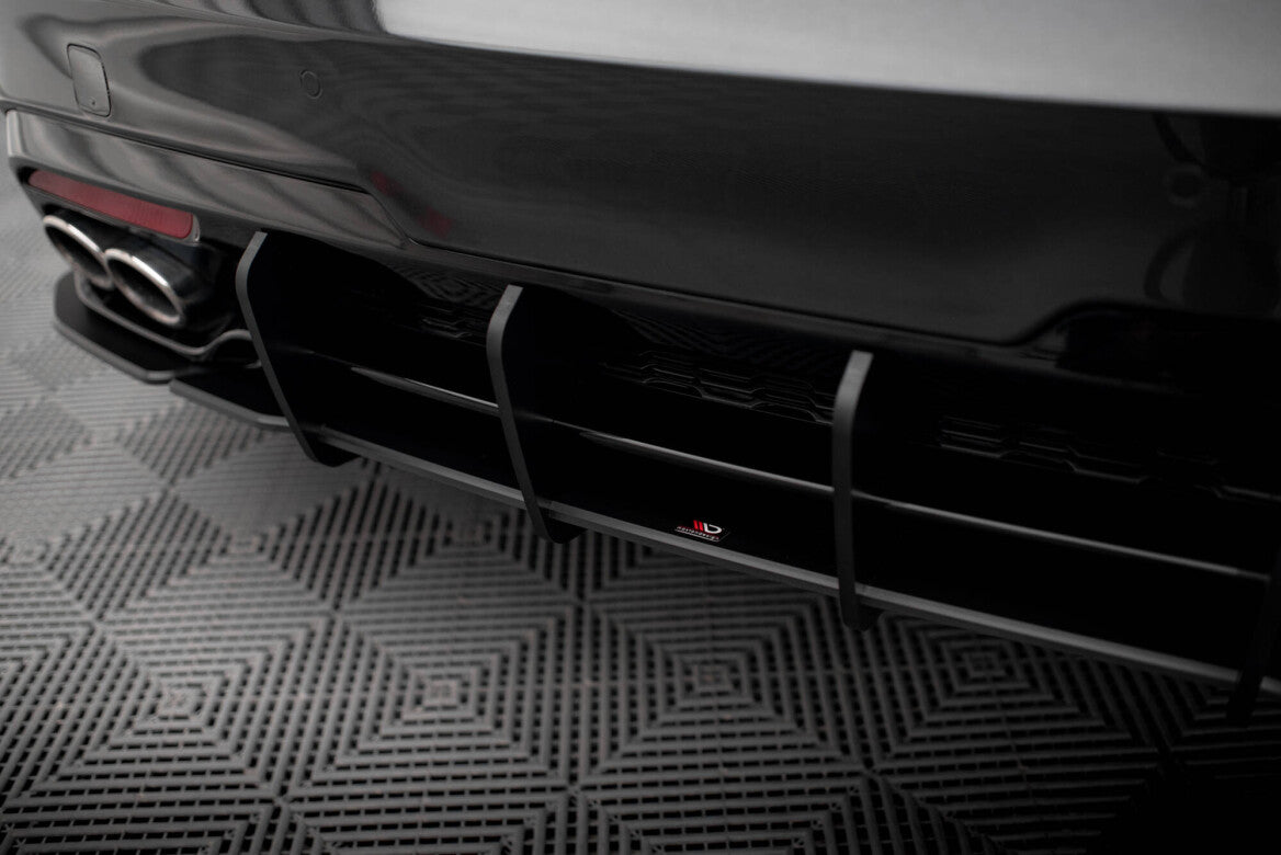 Street Pro Heckschürze Heck Ansatz Diffusor V.1 für Kia Stinger GT-Line Maxton Design
