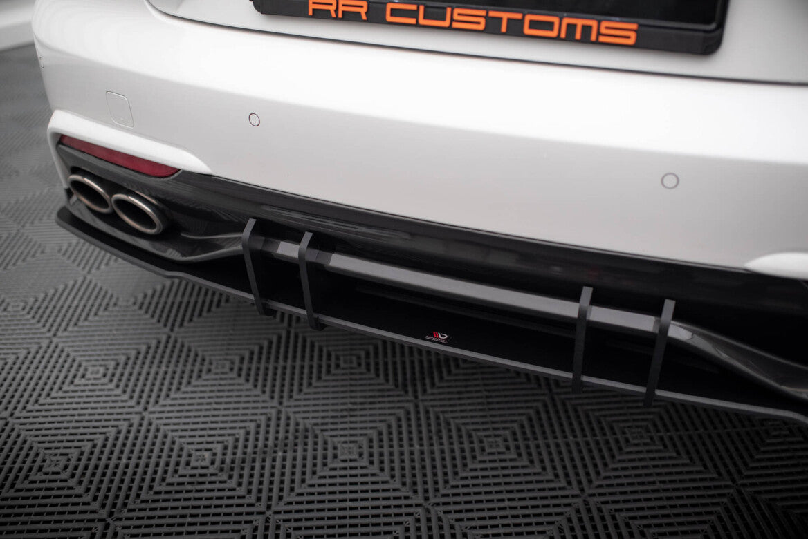 Street Pro Heckschürze Heck Ansatz Diffusor V.2 für Kia Stinger GT-Line Maxton Design