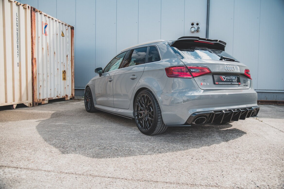 Street Pro Seitenschweller Ansatz Cup Leisten für Audi RS3 8V Sportback Maxton Design