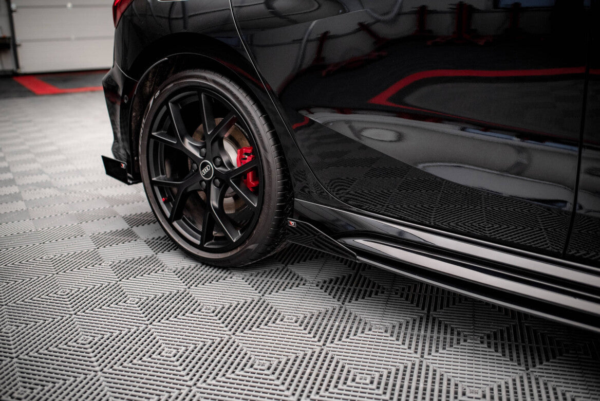 Street Pro Seitenschweller Ansatz Cup Leisten für Audi RS3 Sportback 8Y Maxton Design