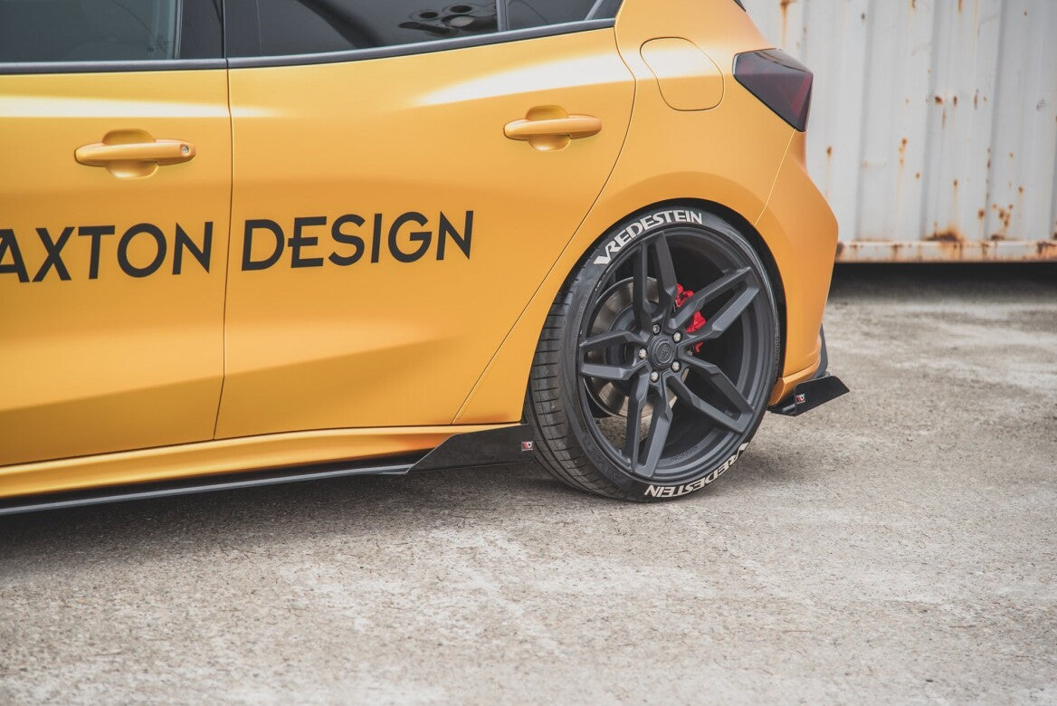 Street Pro Seitenschweller Ansatz Cup Leisten für Ford Focus ST / ST-Line Mk4 Maxton Design