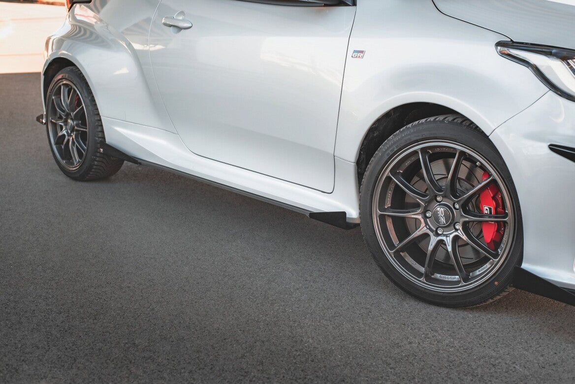 Street Pro Seitenschweller Ansatz Cup Leisten für Toyota GR Yaris Maxton Design