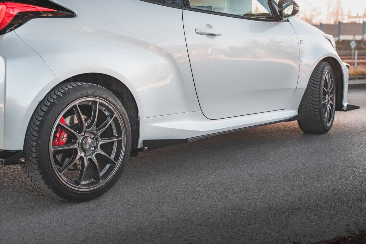 Street Pro Seitenschweller Ansatz Cup Leisten für Toyota GR Yaris Maxton Design