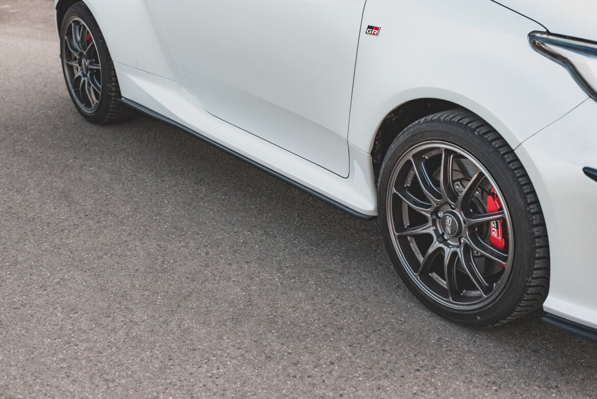 Street Pro Seitenschweller Ansatz Cup Leisten für Toyota GR Yaris Maxton Design