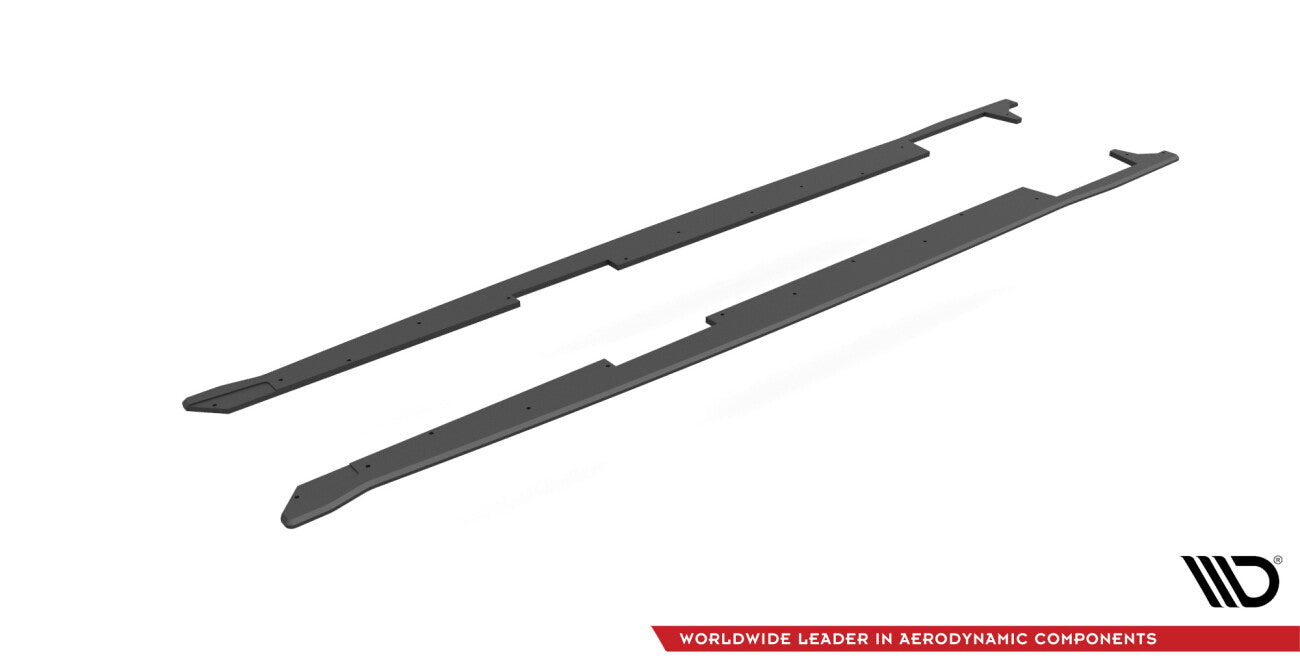 Street Pro Seitenschweller Ansatz Cup Leisten für Toyota Supra Mk5 Maxton Design