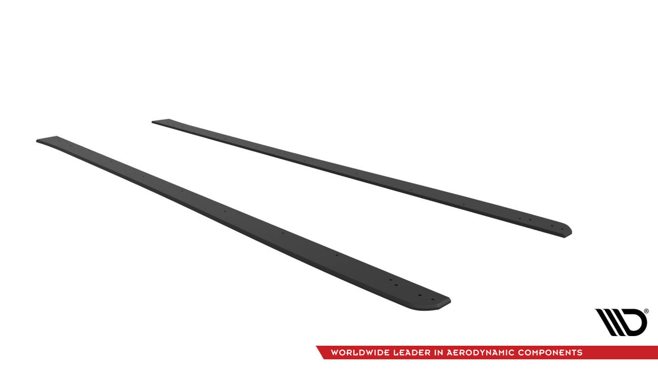 Street Pro Seitenschweller Ansatz Cup Leisten V.1 für BMW M2 G87 Maxton Design