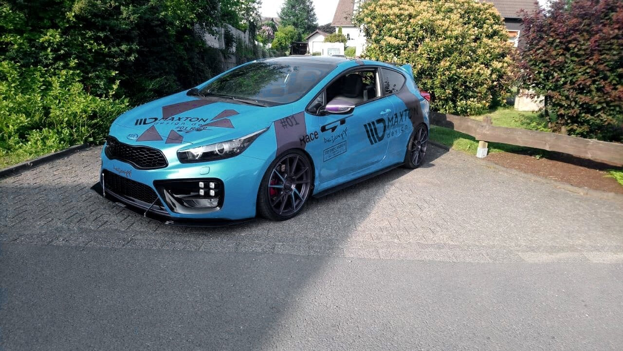 Street Pro Seitenschweller Cup Leisten für Kia CEE"D GT MK.2 Maxton Design