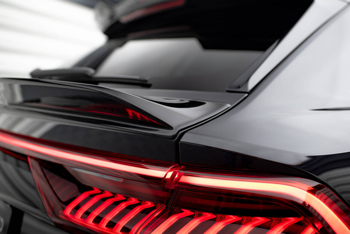 Unterer Heck Spoiler Aufsatz Abrisskante 3D für Audi Q8 / RSQ8 / SQ8 / Q8 S-Line Maxton Design