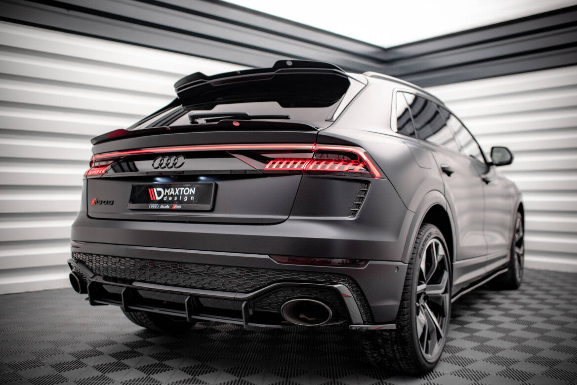 Unterer Heck Spoiler Aufsatz Abrisskante für Audi RSQ8 Maxton Design