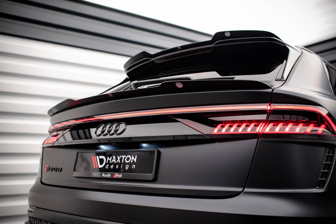 Unterer Heck Spoiler Aufsatz Abrisskante für Audi RSQ8 Maxton Design
