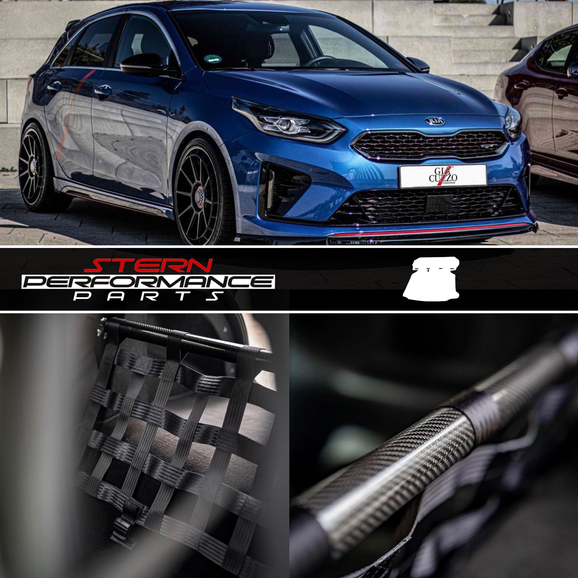 Clubsport Teppich für Kia Ceed GT Stern Performance Parts