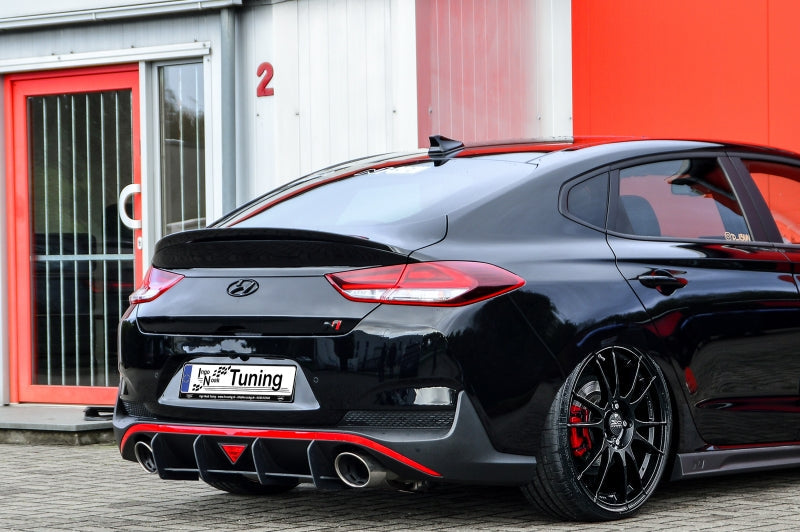 Racing Heckansatz für Hyundai I30N Fastback Facelift. Ingo-Noak