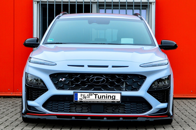 Cup Frontspoilerlippe mit Wing für Hyundai Kona N + N-Line Ingo-Noak