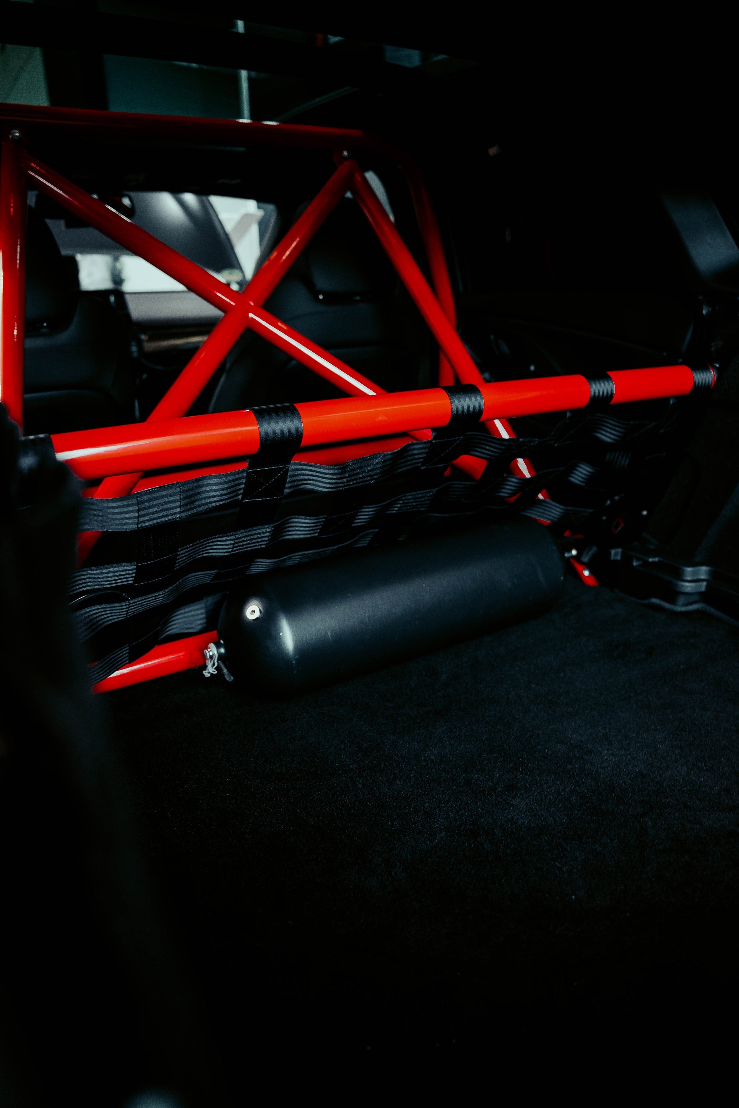 Clubsport Set - Strebe mit Netz für Hyundai I30N Stern Performance Parts