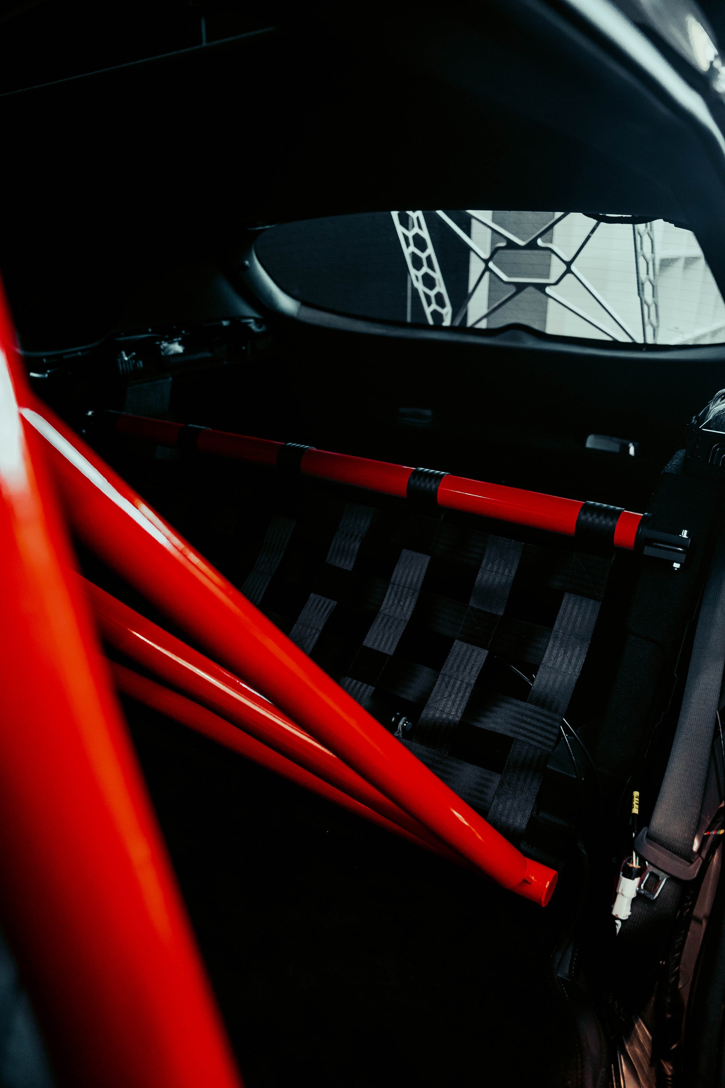 Clubsport Set - Strebe mit Netz für Hyundai I30N Stern Performance Parts
