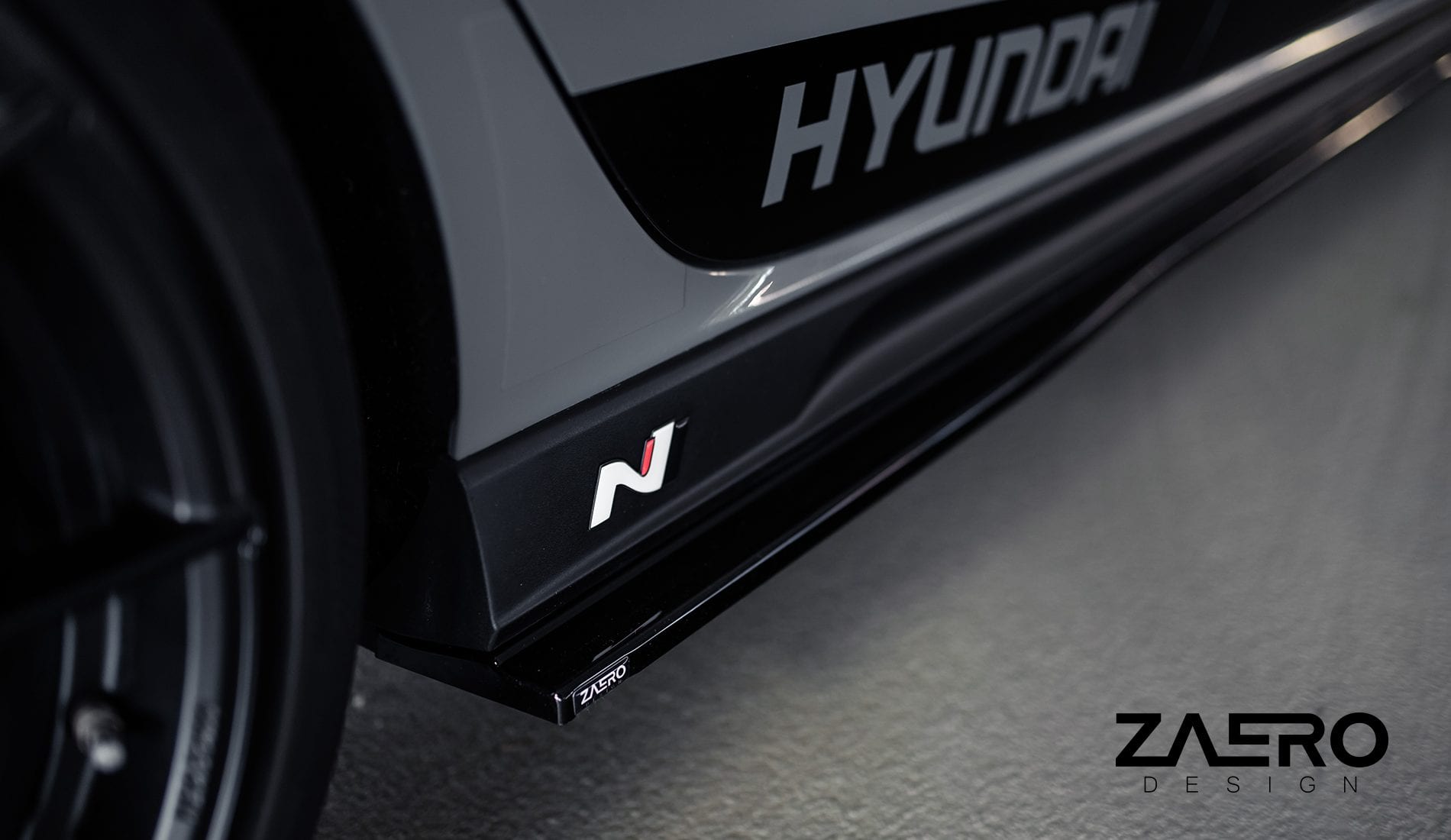 Seitenschweller Ansatz für Hyundai I30N V.1 Zaero-Design