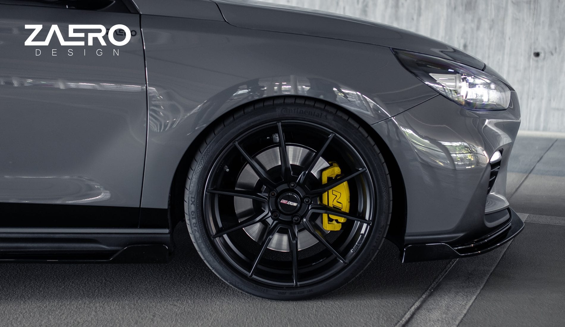 Seitenschweller Ansatz für Hyundai I30N V.1 Zaero-Design