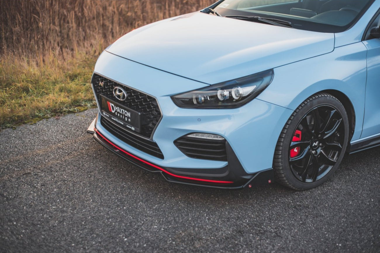 Frontlippe V.6 + Flaps für Hyundai I30N Maxton Design