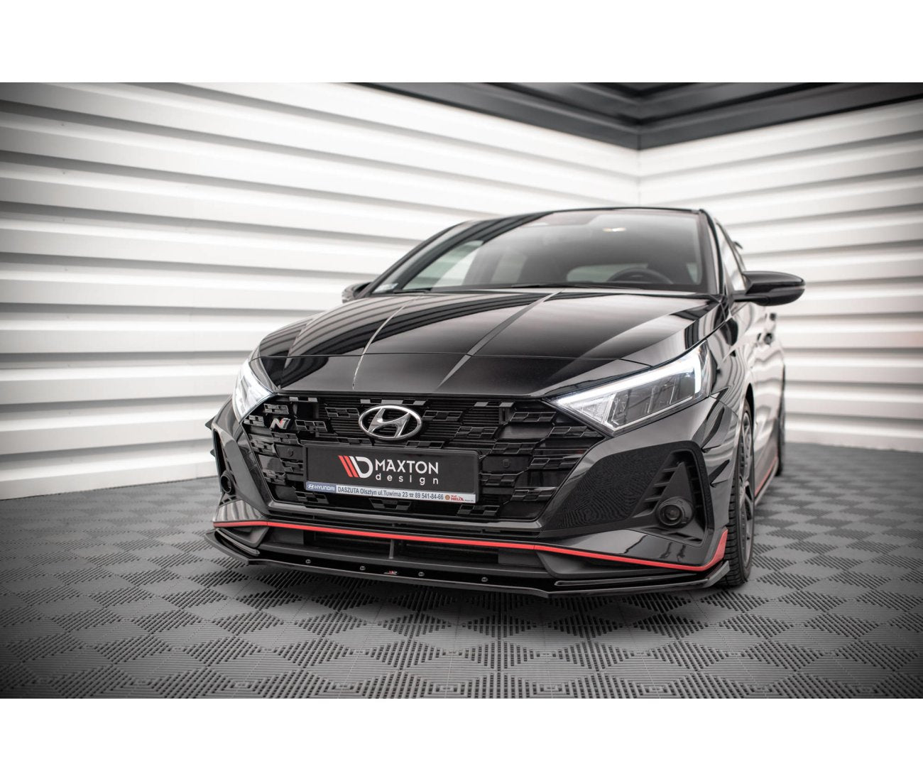 Cup Spoilerlippe V.1 für Hyundai I20N Maxton Design