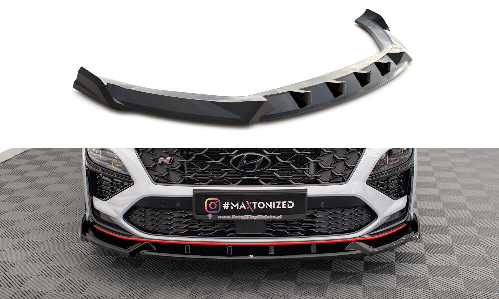 Frontlippe V.1 für Hyundai Kona N Maxton Design