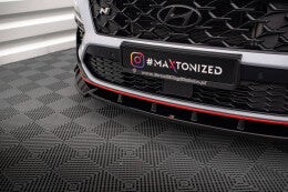 Frontlippe V.2 + Flaps für Hyundai Kona N Maxton Design