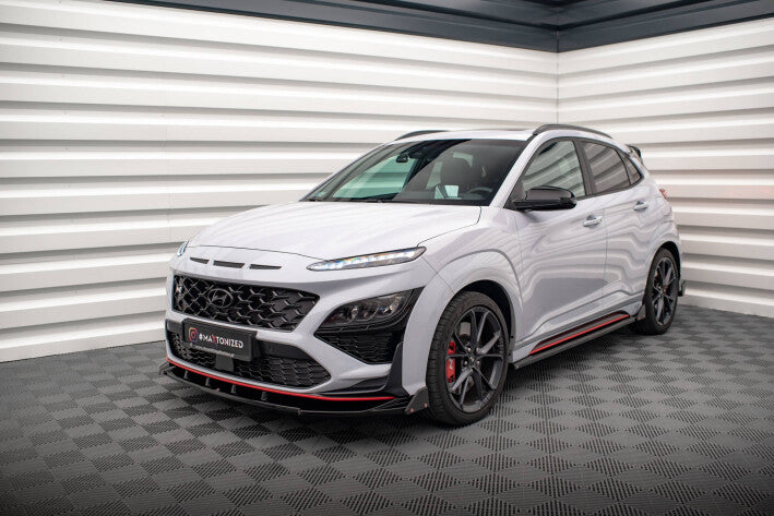 Frontlippe V.2 + Flaps für Hyundai Kona N Maxton Design