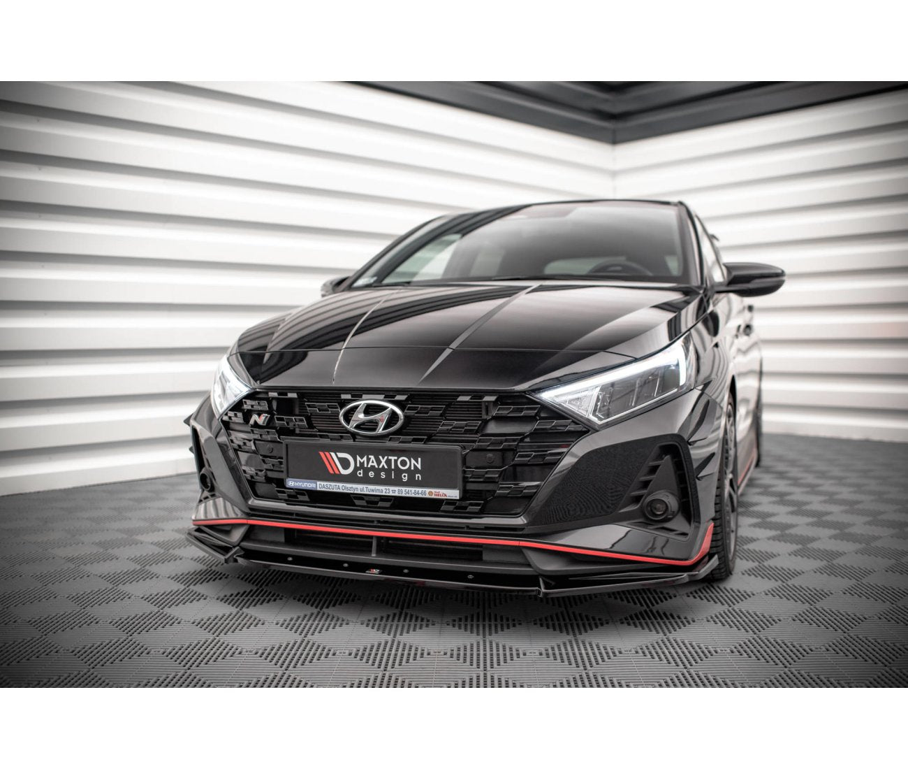 Cup Spoilerlippe V.2 für Hyundai I20N Maxton Design