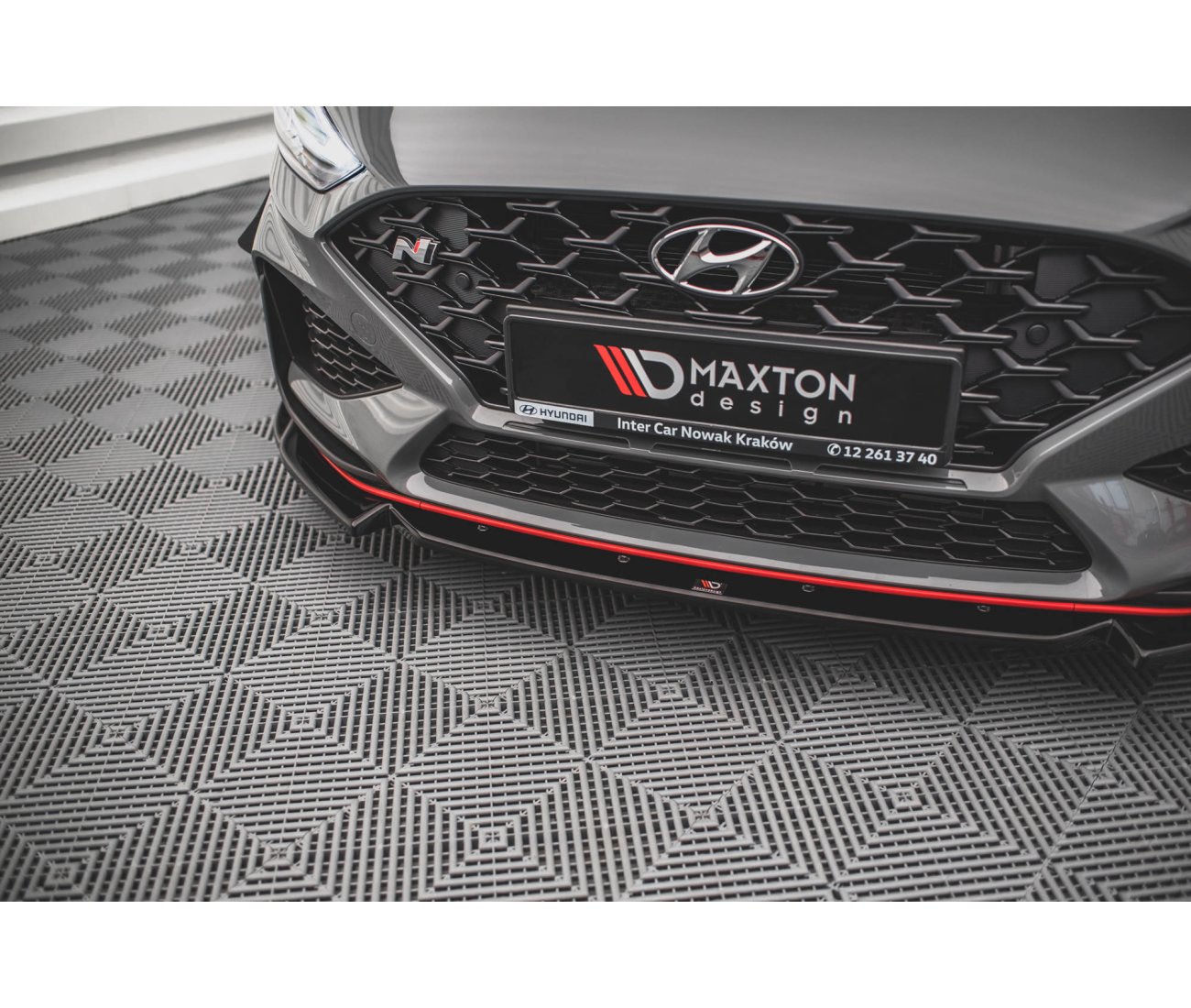 Frontlippe V.2 für Hyundai I30N + N-Line Facelift Maxton Design