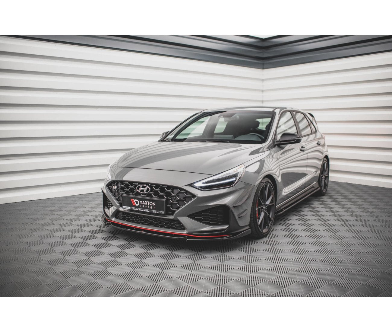 Frontlippe V.2 für Hyundai I30N + N-Line Facelift Maxton Design