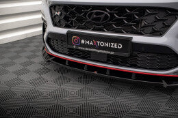 Frontlippe V.2 für Hyundai Kona N Maxton Design