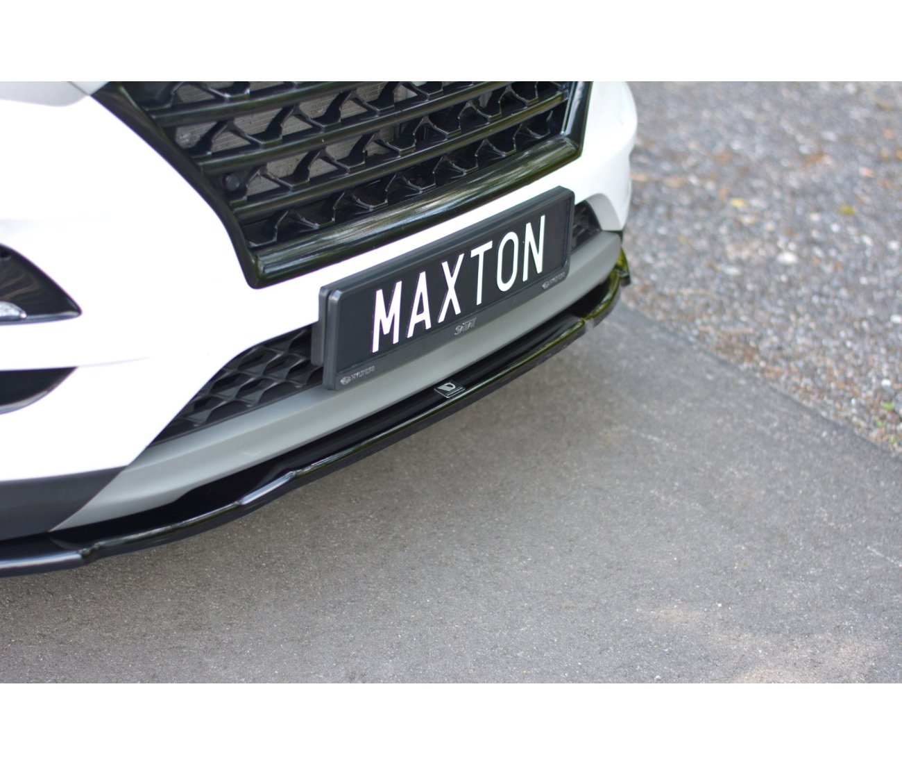 Cup Spoilerlippe Front Ansatz V.2 für Hyundai Tucson Facelift Maxton Design