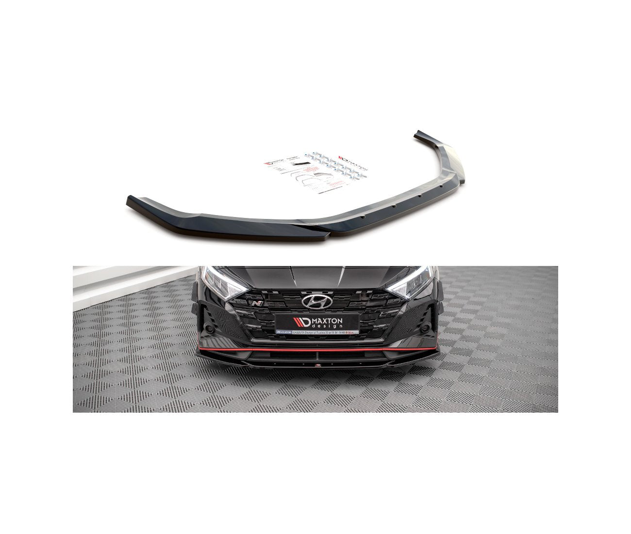 Cup Spoilerlippe V.3 für Hyundai I20N Maxton Design