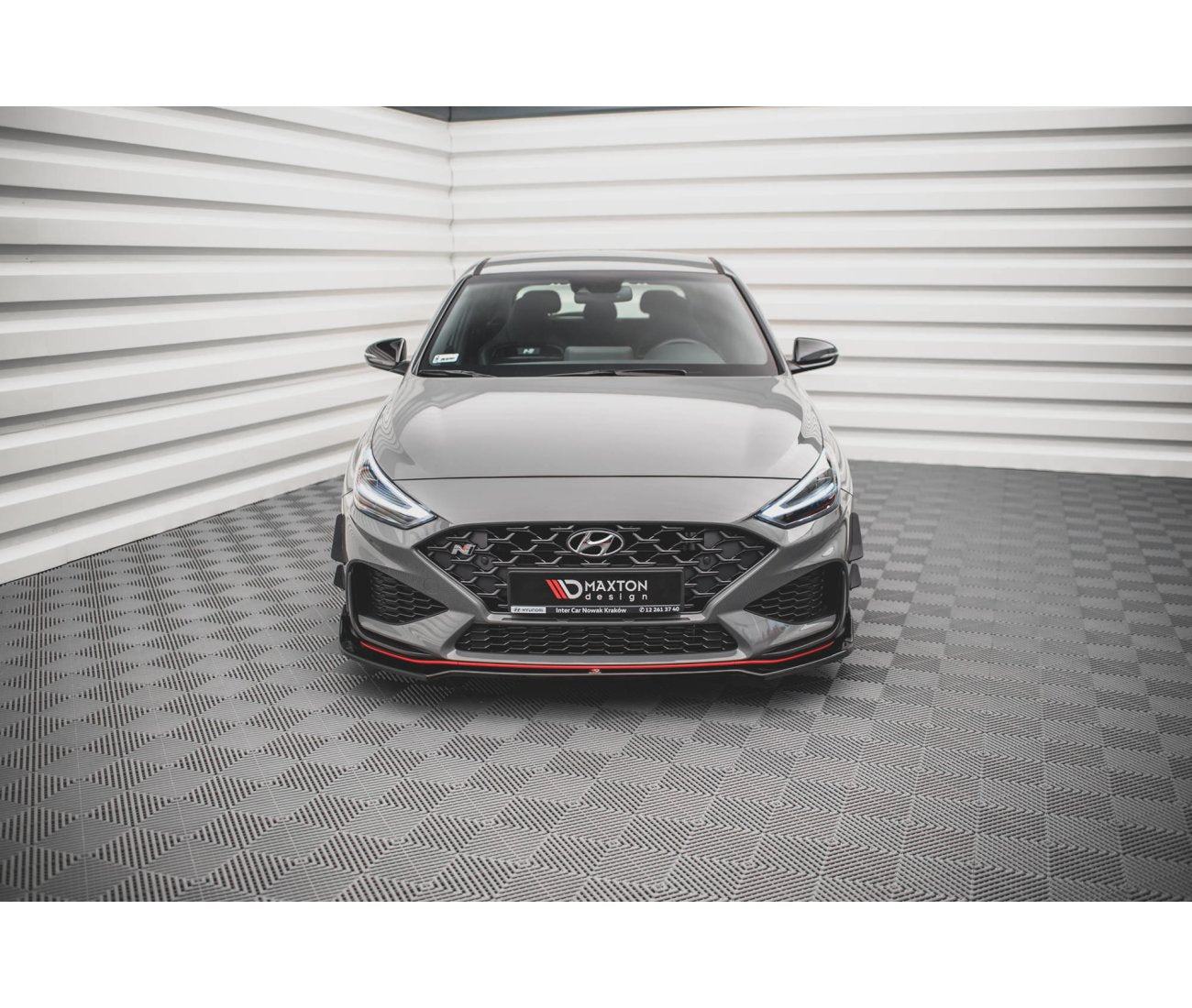 Frontlippe V.3 für Hyundai I30N + N-Line Facelift Maxton Design