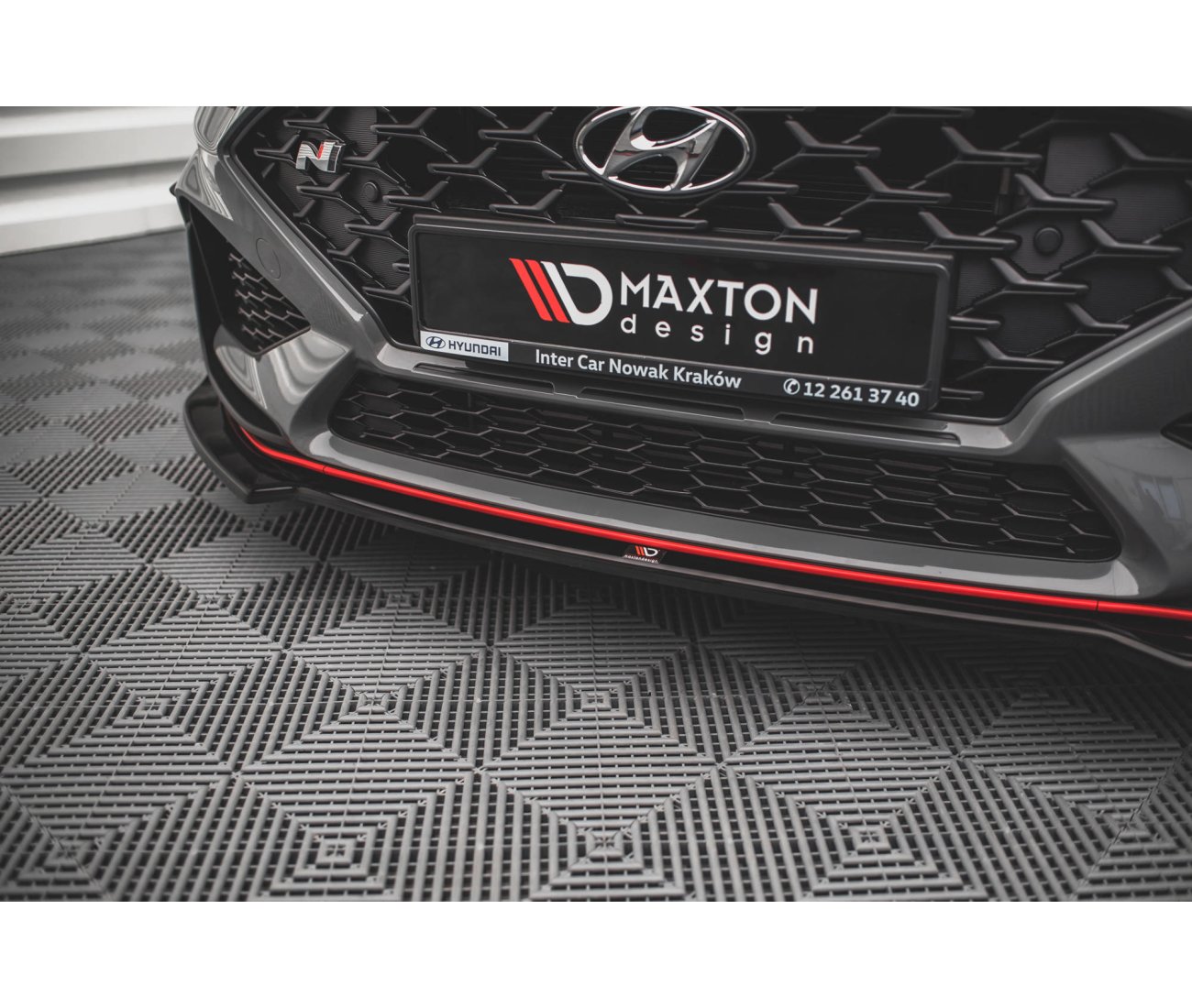 Frontlippe V.3 für Hyundai I30N + N-Line Facelift Maxton Design