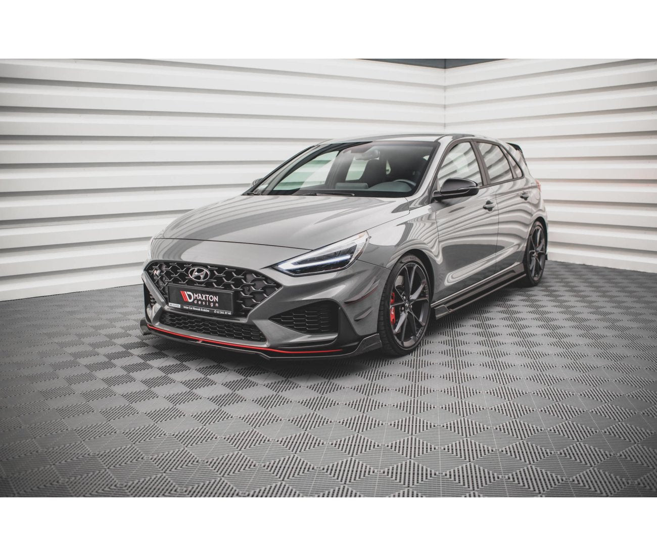 Frontlippe V.3 für Hyundai I30N + N-Line Facelift Maxton Design