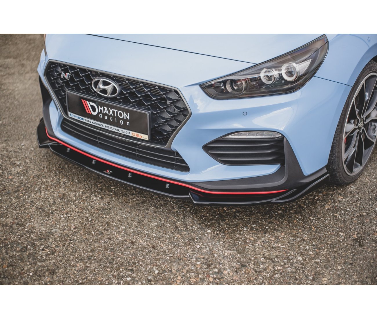 Frontlippe V.5 für Hyundai I30N Maxton Design