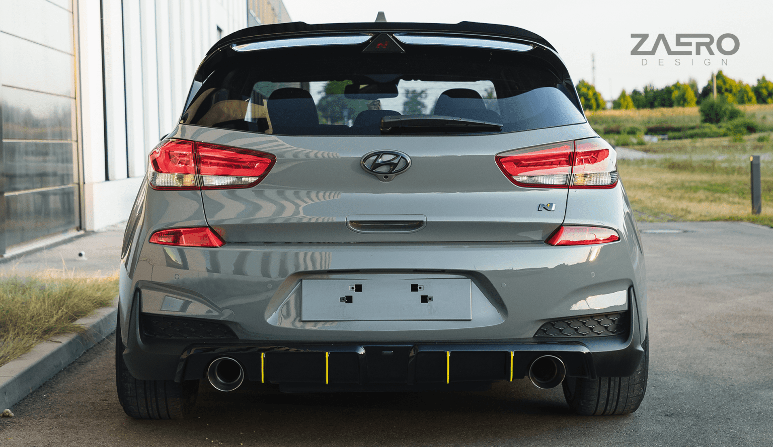 Zaero Design Heckspoiler V.1 für Hyundai I30N Hatchback Zaero-Design