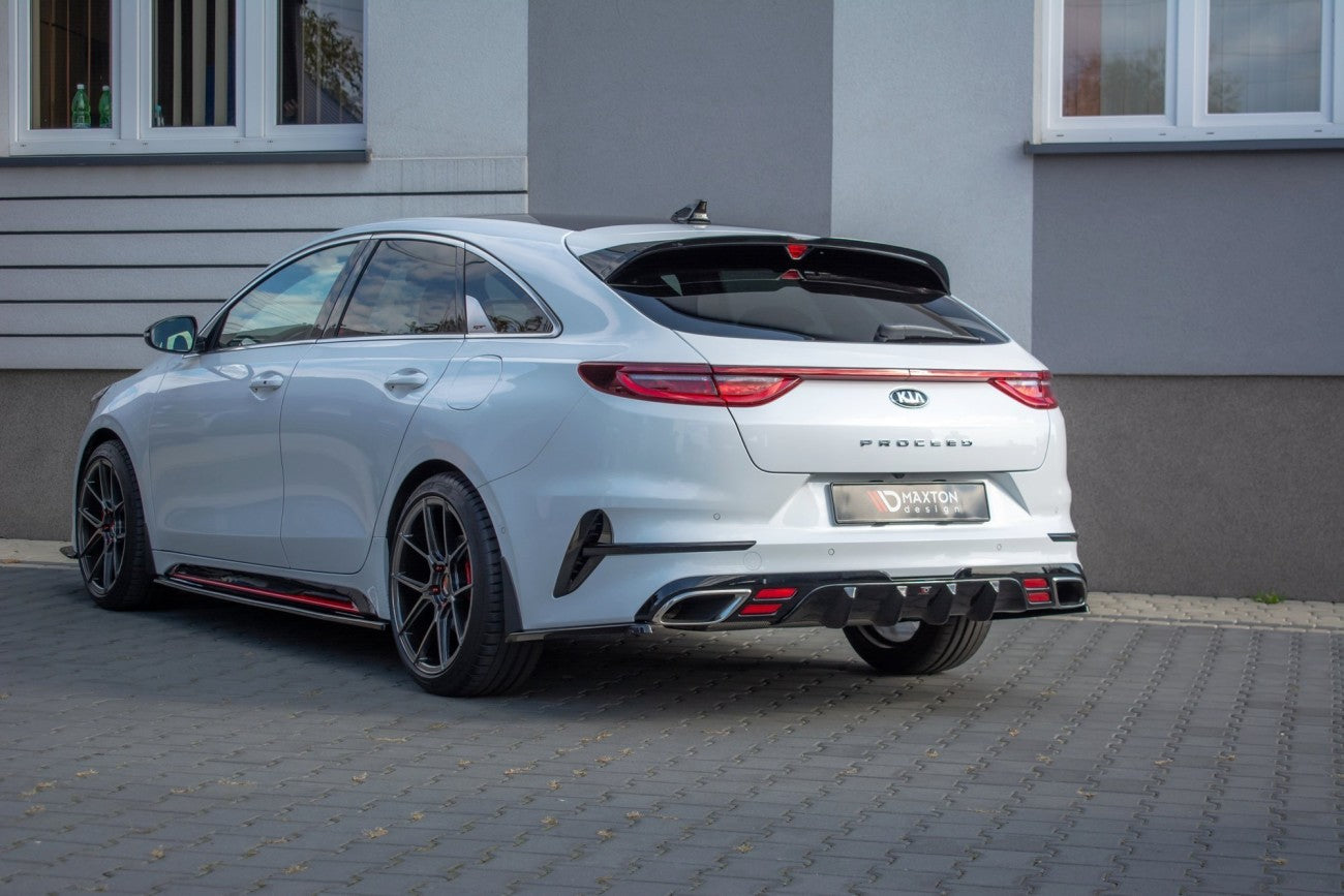 Heck Ansatz Diffusor für Kia ProCeed GT Mk 3 Maxton Design